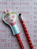 Valentine's Day Pencil Topper Bundle of 3