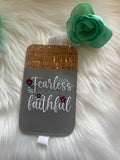 Fearless because He is Faithful Bookmark and Book band