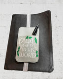 Plant yourself in His Work Bookmark and Book Band