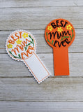 Best MOM/MUM Ever Bookmark and Book Band