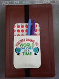 Teachers Change The World Bookmark and Book Band