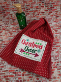 Christmas Cheer Wording 6 Sizes + 1 Applique Backing