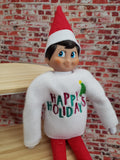 Happy Holidays Elf Sweater