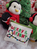 Merry and Bright Zip Bag