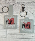 Will work for Fuel Stamps Key Fob