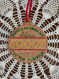 Zip Code Ornament with 0-9 Numbers