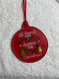 All Hearts Lead Home Christmas Ornament