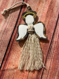 $5 Friday Macrame Angel Ornament 1021