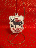 Oh Deer Christmas is Near Ornament