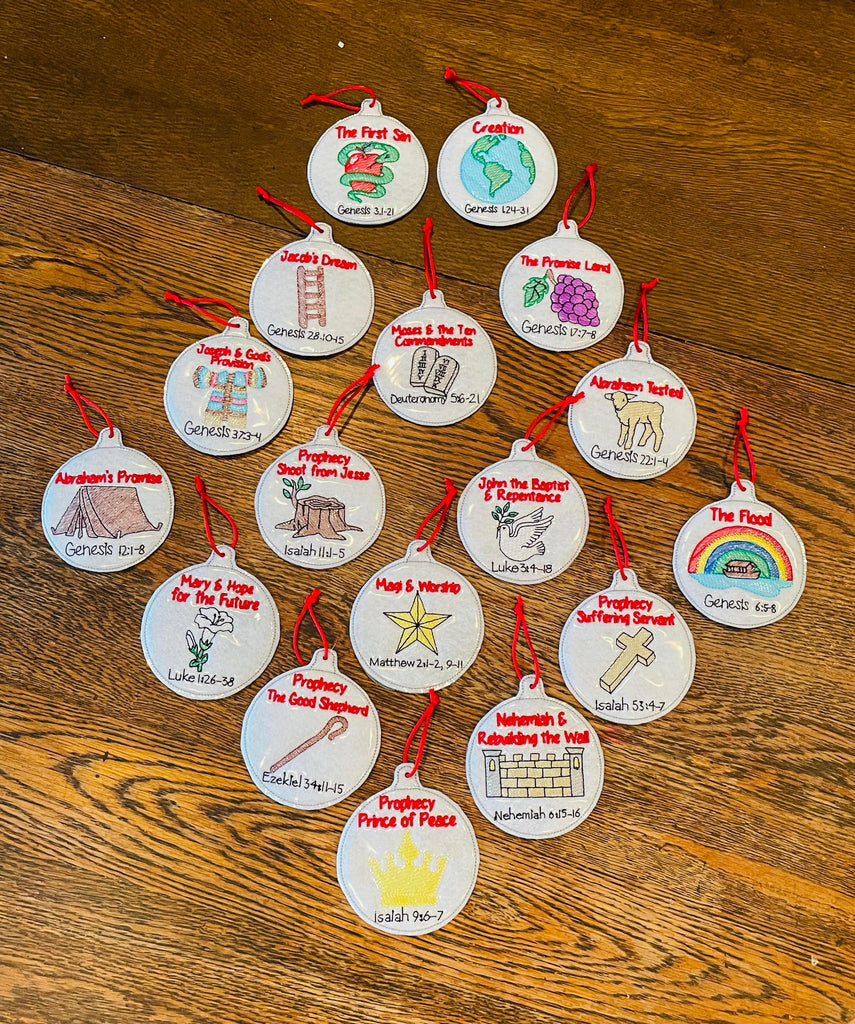 Jesse Tree Patterns $5 Friday Jesse Tree Ornament Bundle of 50 – A-Z Blanks and Designs