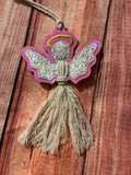$5 Friday Macrame Angel Ornament 1021