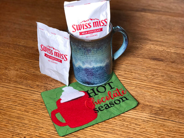 $5 Friday Hot Cocoa Mug Rug Bundle 930 – A-Z Blanks and Designs