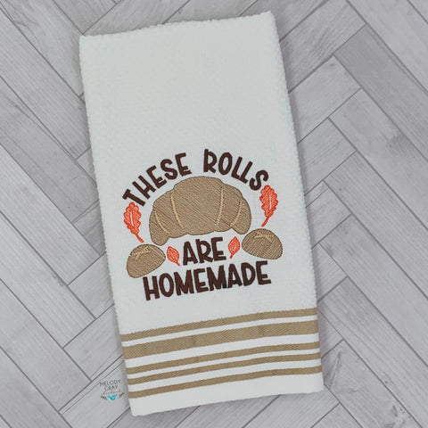 These Rolls are Handmade Sketch - 6 Sizes