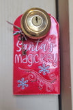 Santa's Magic Key Door Hanger