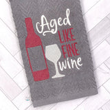 Aged Like Fine Wine Sketch - 2 Sizes