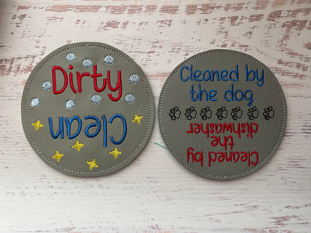 Clean Dirty Dishes Magnet – A-Z Blanks and Designs