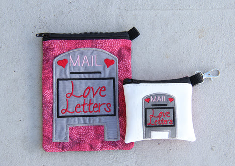 Love Letters Zip Bag