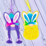 $5 Friday Easter Gnome Macrame Tag 310