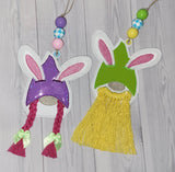 $5 Friday Easter Gnome Macrame Tag 310