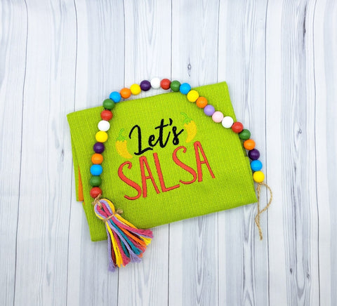 Let's Salsa Wording