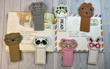 Animal with Glasses Bookmark Bundle 2 421