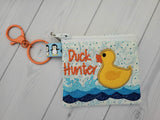 Duck Hunter Zip Bag and Zipper Pull