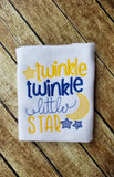Twinkle Twinkle Little Star - Fill Stitch