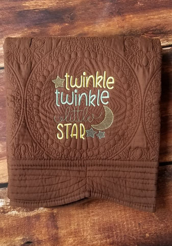 Twinkle Twinkle Little Star - Fill Stitch