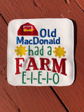 Old MacDonald Large Padded Feltie - 2 Sizes