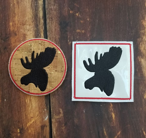 Rustic Coaster Collections - Moose Head ONLY - 2 Styles