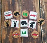 Rustic Coaster Collections - ALL 6 Designs - 2 Styles