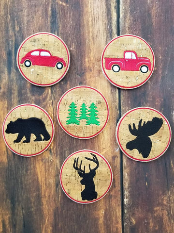 Rustic Coaster Collections - ALL 6 Designs - 2 Styles