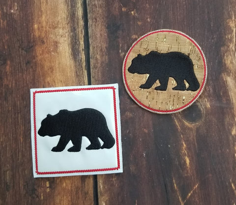 Rustic Coaster Collection - Bear ONLY - 2 Styles