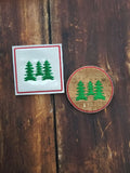 Rustic Coaster Collection - Trees ONLY - 2 - Styles