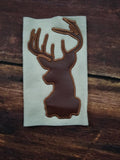 Deer Silhouette - 3 Sizes - 4x4 Fill - 5x7 and 6x10 Applique