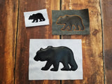 Bear Silhouette - 3 Sizes - 4x4 Fill - 5x7 and 6x10 Applique