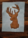 Deer Silhouette - 3 Sizes - 4x4 Fill - 5x7 and 6x10 Applique
