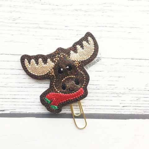 Christmas Moose Small Feltie