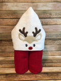 Boy Reindeer Face Only - 2 Sizes