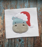 Christmas Hippo - 4 Sizes