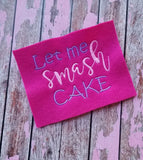 Let Me Smash Cake - Girl - 2 Sizes