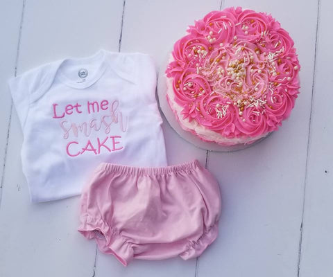 Let Me Smash Cake - Girl - 2 Sizes