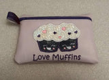 Love Muffin Valentine Applique - 3 Sizes