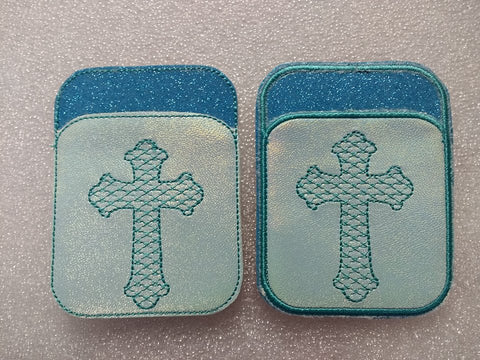 Credit Card Holder Cross - 2 Finishes