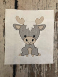 Woodland Animal Moose Sketch - 3 Sizes