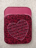 Credit Card Holder Hearts - 2 Finishes