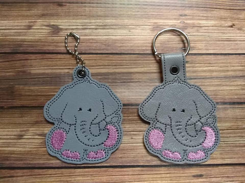 Elephant Key Fob - 2 Styles