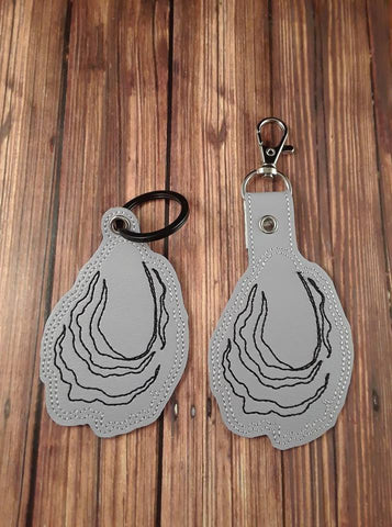 Oyster Shell Key Fob - 2 Styles