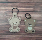 Woodland Bear Key Fob - 2 Styles