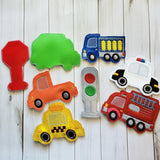 Automobile Finger Puppet Set - 8 Designs